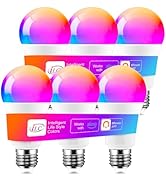 ILC Alexa Light Bulbs (120 Watt Equivalent) Smart Light Bulbs Compatible with Alexa Only, 1200 Lu...
