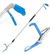 Snake Tong Grabber, 65 Inch Snake Clamping Tool for Safe Snake Handling and Rattlesnake CaptureMa...