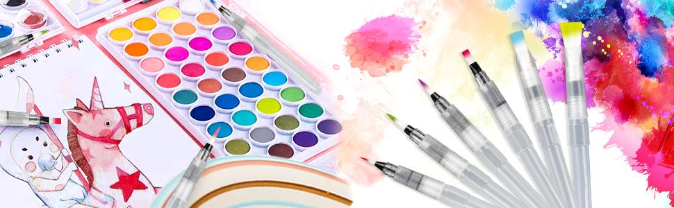 Watercolor Brush Pens