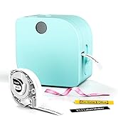 Phomemo P12 Label Maker Machine with Tape, Bluetooth Small Thermal Label Printer with Multiple Te...