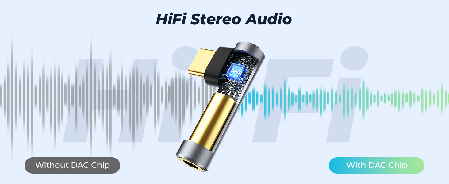 USB C to 3.5mm Audio Adapter