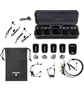 Saramonic Blink 500 Prox B8 4 Person Version, Wireless Lavalier Microphone, 2.4GHz, 328ft Range, ...