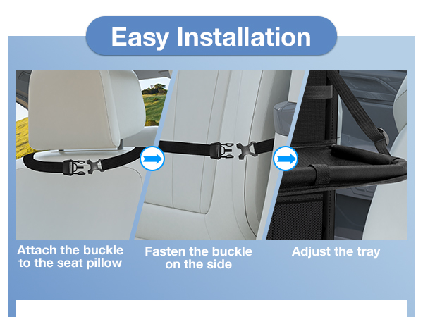back of seat car organizer