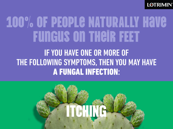 100% of people have fungus on their feet