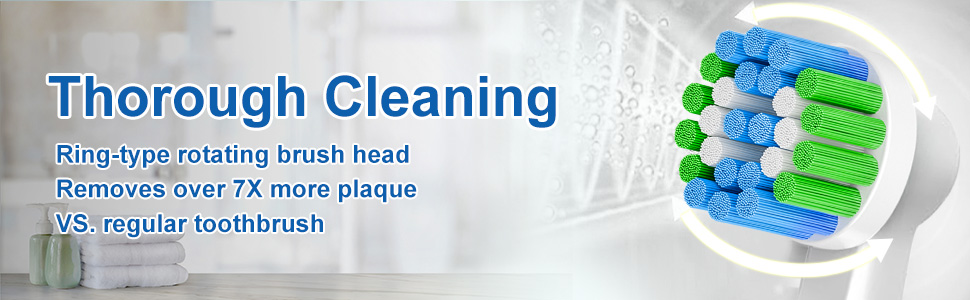 Deep Cleaning Toothbrush Head