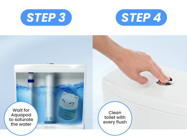 Simple Life - Toilet Cleaning Aquapod - How to Use 3&4