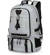 SUIKIHUM Travel Backpack 45L TSA Approved Carry on Backpack with Shoe Compartment & Wet/Dry Separ...