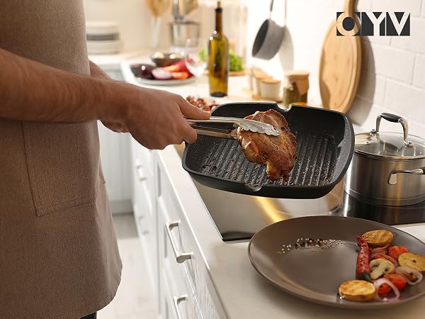 metal tongs for cooking