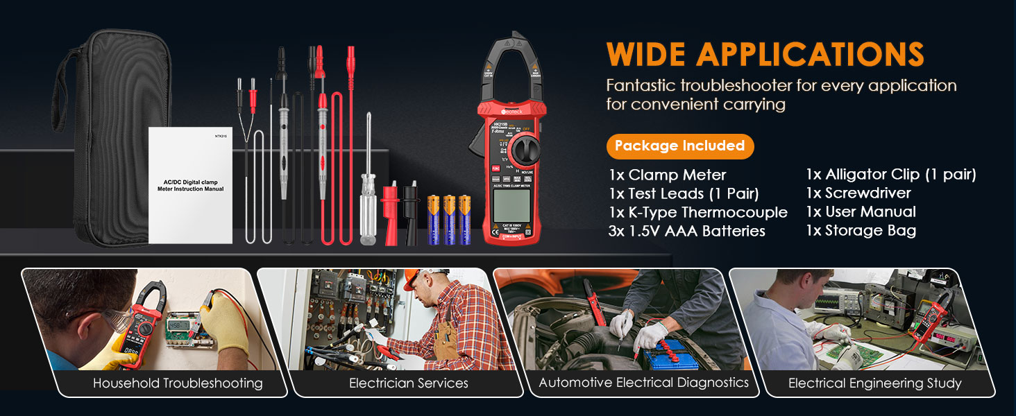 clamp meter multimeter