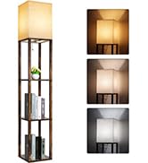 brown floor lamp