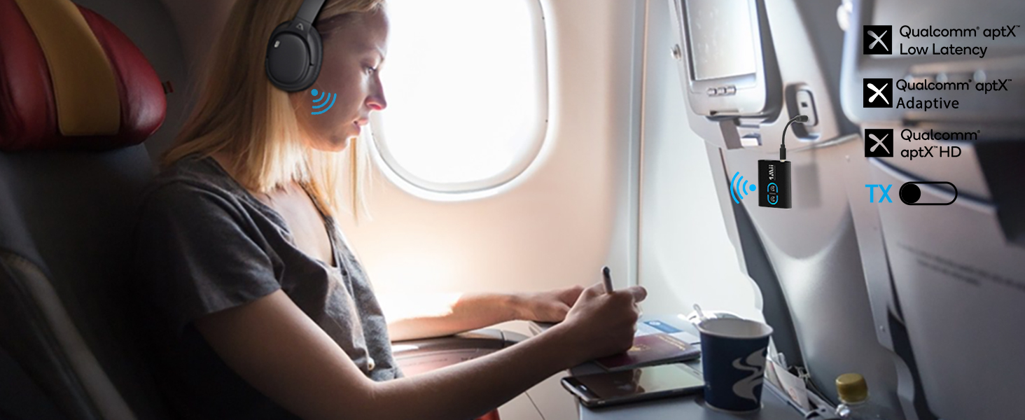 bluetooth adapter for airplane