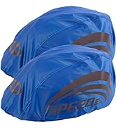 JSHAHA Pack of 2 Bike Helmet Covers Bicycle Helmet Rain Covers