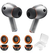 KASOTT Best Memory Foam&Silicone Hybrid Ear Tips for Samsung Galaxy Buds3 Pro,Double Layer Anti-S...