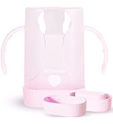 MOMUSE Dual-Lid Squeeze Pouch Holder for Food Pouches & Drink Boxes, Baby Pouch Holder with Large...