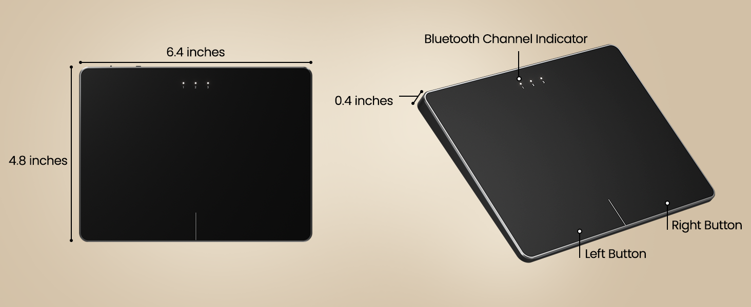 Bluetooth Trackpad for Windows 10/11