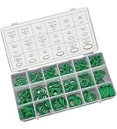 CouTunp 270PCS Seal Gasket Washers, Seal Rubber Car Air Conditioning O Ring Kit, 18 Sizes Auto Ai...