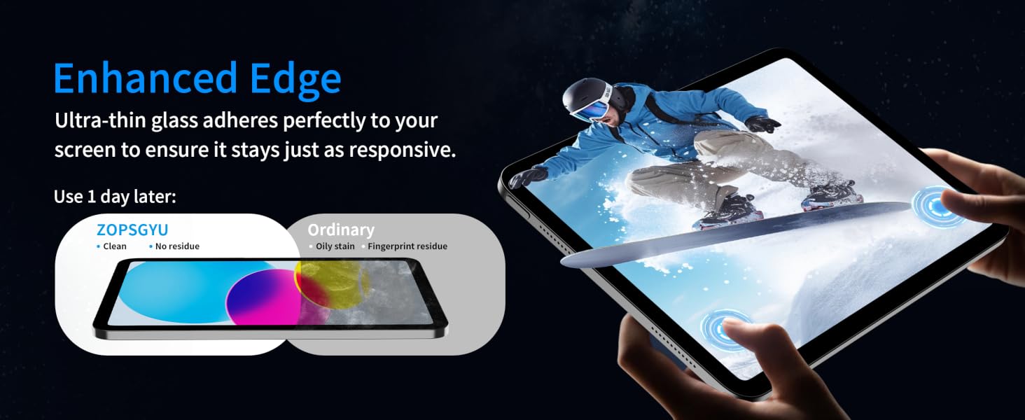 Ultra-fast response iPad a16 Screen Protector