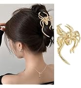 1Pcs Big Spider Hair Claw Clips Halloween Hair Clips Large Spider Shape Hair Grab Clips Halloween...