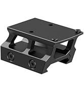 Guardtier Red Dot Riser Mount 0.75" Picatinny Rail Riser Compatible with RMR Footprint Red Dot/40...