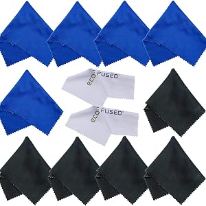 Microfiber Cloths Glasses, Camera Lenses, iPad, Tablets, Phones, iPhone, Laptops, LCD Screens