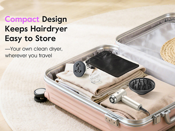 travel hair dryer