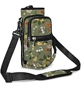 AORTDES 25/32/40/64oz Water Bottle Bag Holder Carrier-Insulated Crossbody Sling Case Sleeve with ...