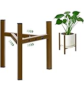 Airpark Plant Stand Indoor Adjustable, Metal Modern Plant Stand, Heavy Duty Stable Plant Pot Flow...