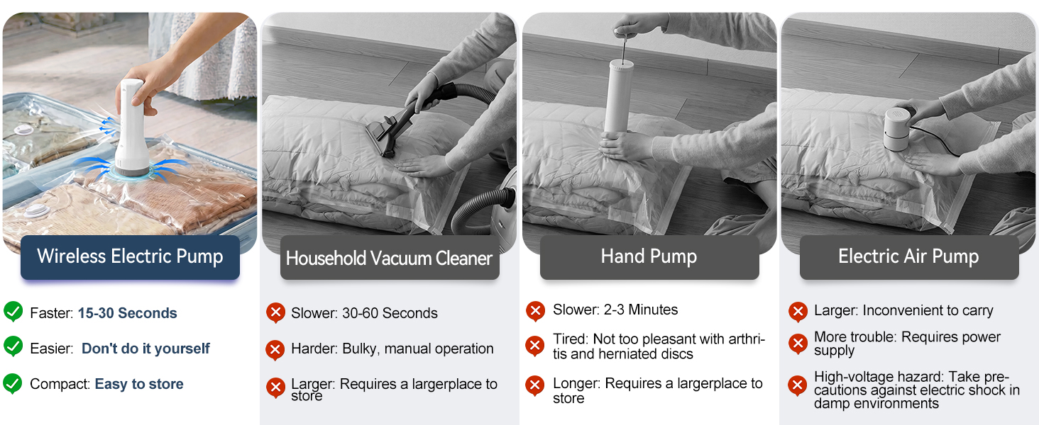 vacuum bag pump