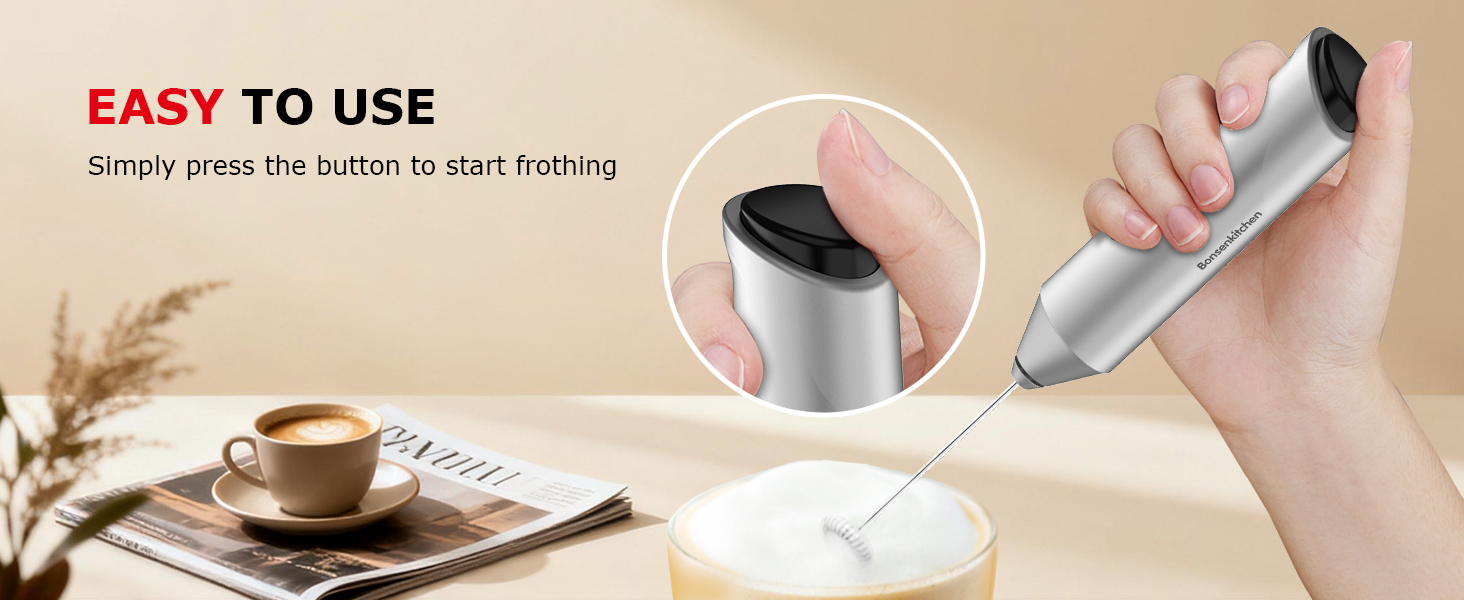 Milk Frother for Coffee stand
