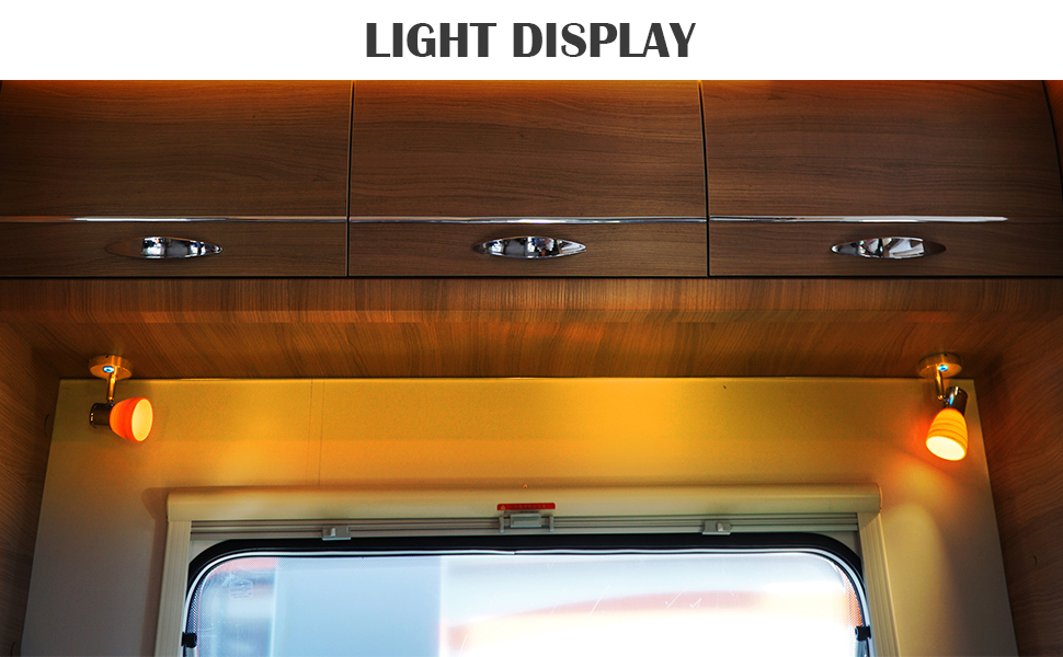 camper light fixtures for inside