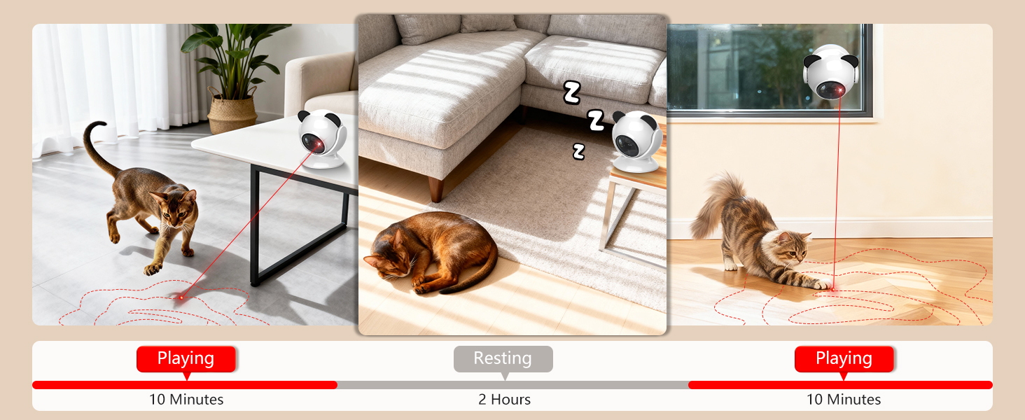 automatic cat laser toy