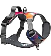 Embark Adventure Dog Harness, Reflective Trim No Pull Harness for Medium Sized Dog - Military Gra...