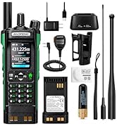 BAOFENG DM-32UV DMR Ham Radio, GPS APRS UHF VHF Dual Band Digital Analog Two Way Radio, USB-C Rec...