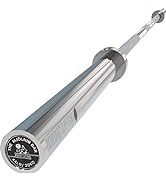 Powerlifting Barbell 7' Olympic - THE MJÖLNIR BAR w/ Graphite Bushings - 1800 Lb - Nordic Lifting