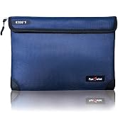 Fireproof Waterproof Money Document Bag - with 4200°F Heat Insulated, Safe Fireproof Storage Pouc...