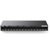 Tenda TEG1116M 16 Port Gigabit Switch, Unmanaged Ethernet Switch with Traffic Optimization, Plug ...
