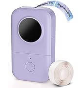 Phomemo D30 Label Makers Machine with Tape - Portable Bluetooth Mini Sticker Thermal Label Printe...