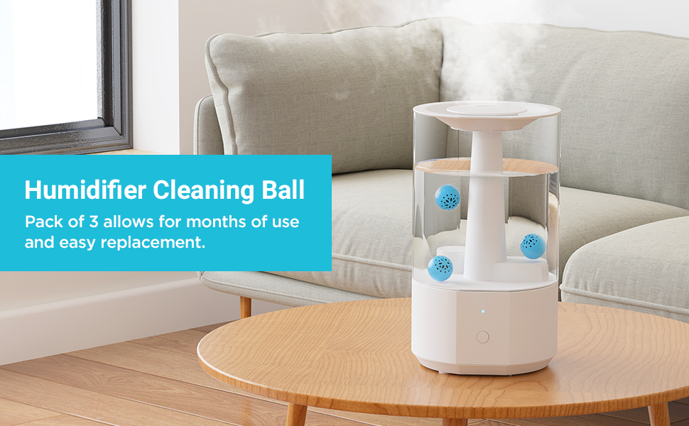 Livatro Humidifier Cleaning Ball –For All humidifiers, Fish Tank