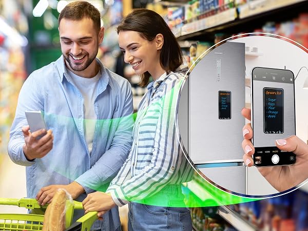 magnetic dry erase grocery shopping list