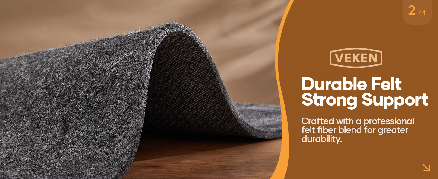 Durable Felt Strong Support