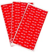 Double Sided Tape Heavy Duty 3pcs 4in x 8in Mounting Tape Pad Sticker Strong Adhesive Tape Waterp...