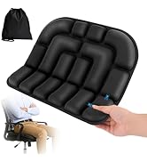 HLCZLUZ Seat Cushion, Office Chair Cushion with Storage Bag, Travel Seat Cushion for Airplane, Pr...