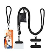 skin-friendly nylon phone lanyard ensures comfort during use
