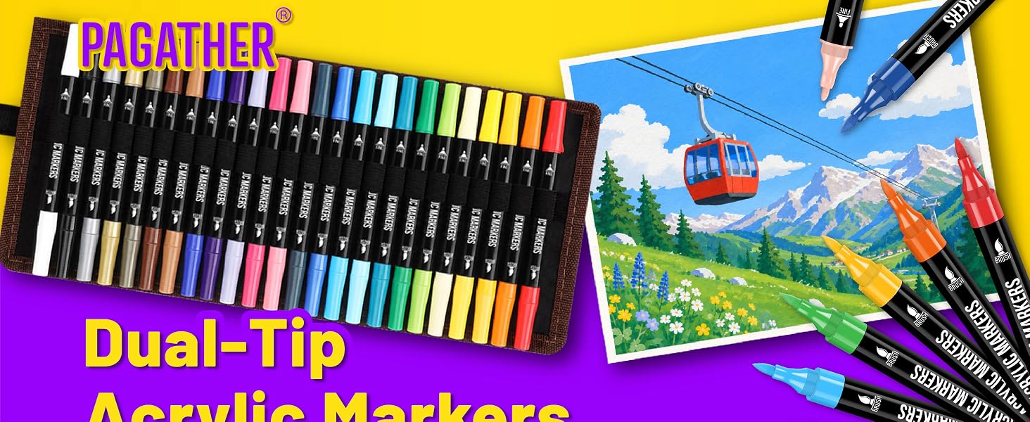 acrylic paint markers 1