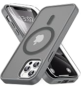 Vansdon for iPhone 12 Case & iPhone 12 Pro Case, Compatible with MagSafe, Magnetic Translucent Ma...