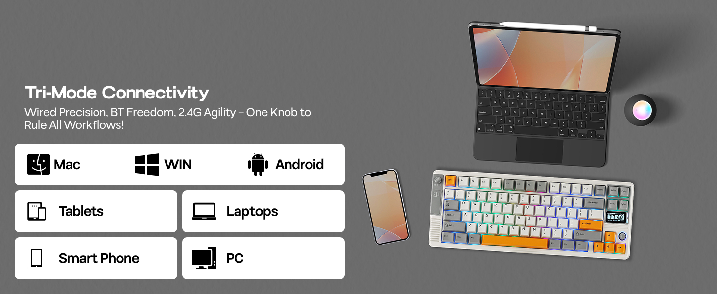 RT85 Wireless Gaming Keyboard
