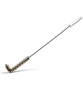 FryOilSaver Co, B53C, L Shaped Fryer Cleaning Brush, High Temperature Heavy Duty Deep Fryer Coil ...