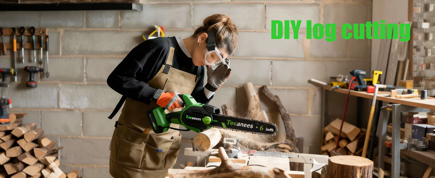 DIY log cutting