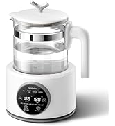 Baby Instant Warmer, Formula Maker Glass Electric Kettle Boil, Baby Water Kettle with Night Light...