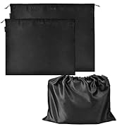 2 Pack Dust Bags for Handbags Silk Dust Cover Bag for Handbags Purses Shoes, Dustproof Drawstring...